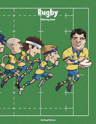 Cover of Rugby Coloring Book 1