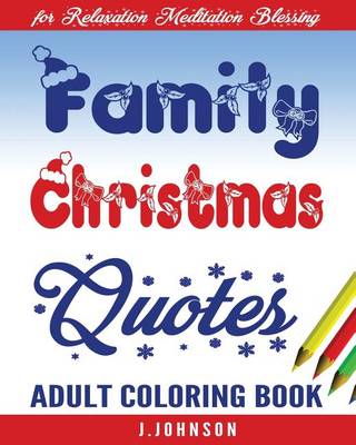 Book cover for Family Christmas Quotes