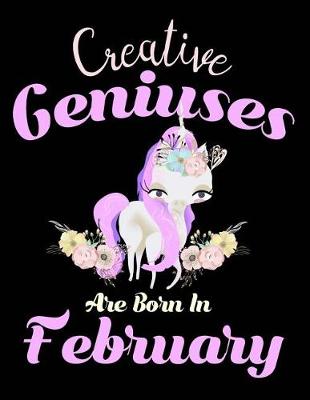 Book cover for Creative Geniuses Are Born In February