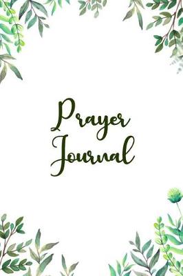 Book cover for Prayer Journal