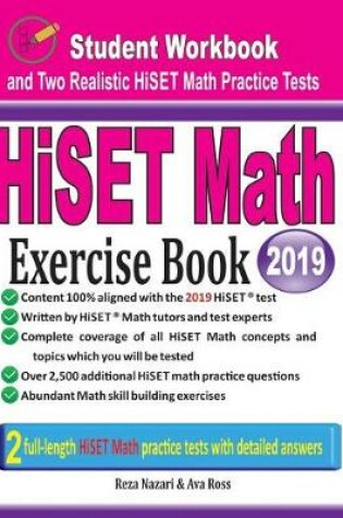 Cover of HiSET Math Exercise Book