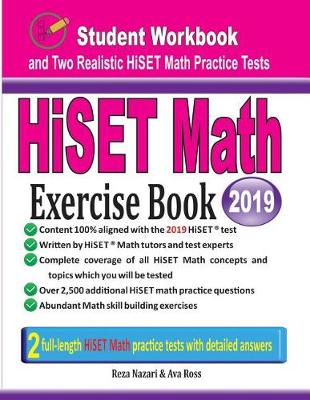 Book cover for HiSET Math Exercise Book