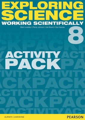 Book cover for Exploring Science: Working Scientifically Activity Pack Year 8