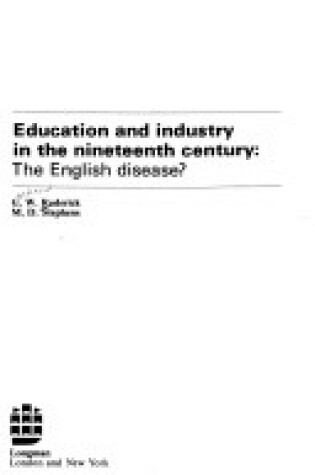 Cover of Education and Industry in the 19th Century