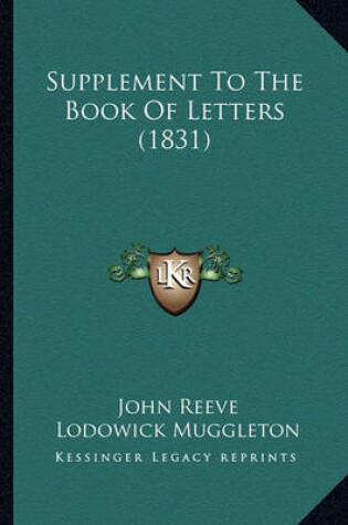 Cover of Supplement to the Book of Letters (1831) Supplement to the Book of Letters (1831)