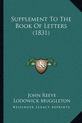 Book cover for Supplement to the Book of Letters (1831) Supplement to the Book of Letters (1831)