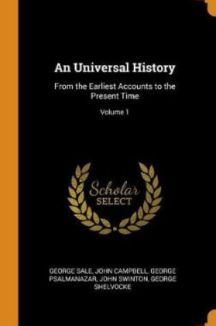 Cover of An Universal History