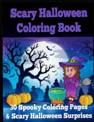 Book cover for Scaryhalloween Coloring Book