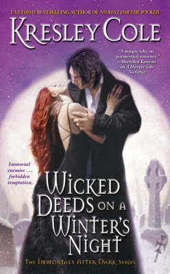 Book cover for Immortals After Dark #3: Wicked Deeds on a Winter's Night
