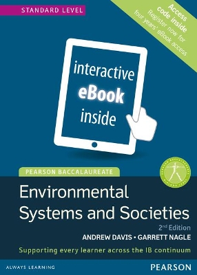 Book cover for Pearson Baccalaureate: Environmental Systems and Societies 2e standalone etext