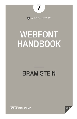 Book cover for Webfont Handbook