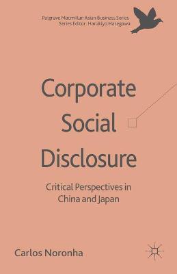 Cover of Corporate Social Disclosure