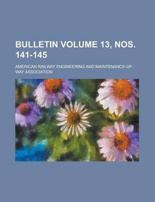 Book cover for Bulletin Volume 13, Nos. 141-145