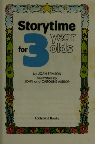 Cover of Storytime for 3 Year Olds