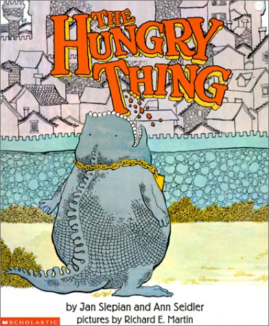 Book cover for The Hungry Thing