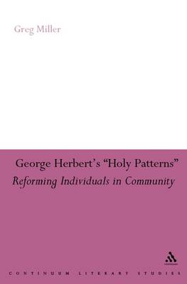 Book cover for George Herbert's Holy Patterns