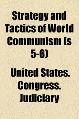 Book cover for Strategy and Tactics of World Communism (S 5-6)