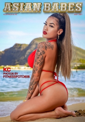 Book cover for Asian Babes - July 2021 - Australia & NZ