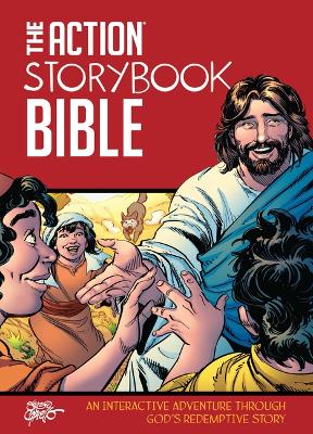 Book cover for The Action Storybook Bible