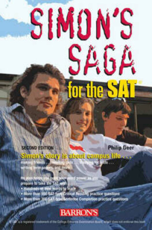 Cover of Simon's Saga for the SAT