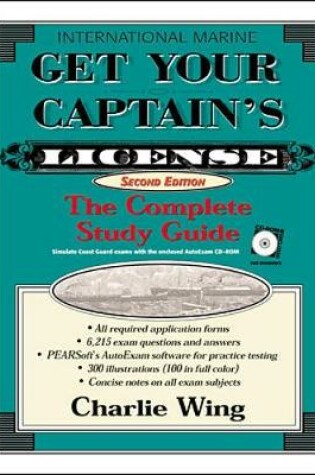 Cover of Get Your Captain's License: The Complete Study Guide, Second Edition