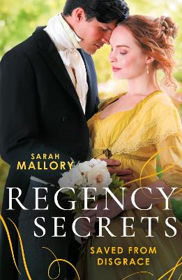 Book cover for Regency Secrets: Saved From Disgrace