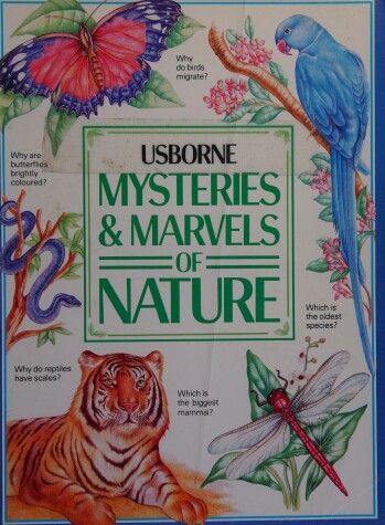 Book cover for Mysteries and Marvels of Nature