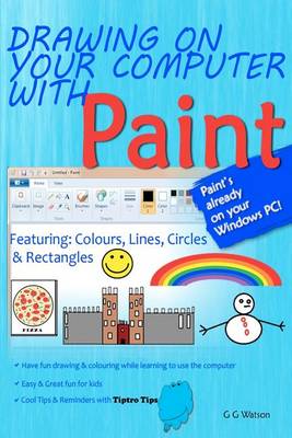 Book cover for Drawing on your computer with Paint