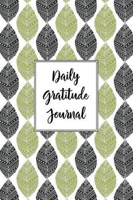 Cover of Gratitude Journal Abstract Leaves Pattern 5