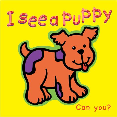 Book cover for I See a Puppy