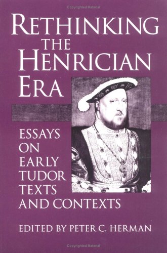 Book cover for Rethinking the Henrician Era