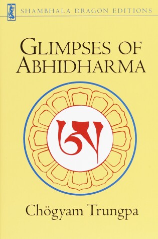 Cover of Glimpses of Abhidharma