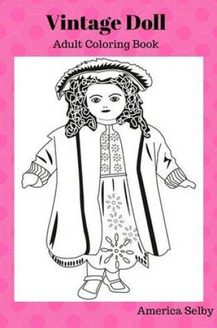 Cover of Vintage Doll Coloring Book