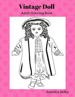 Cover of Vintage Doll Coloring Book