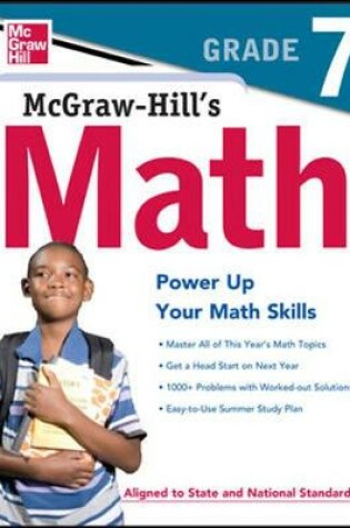 Cover of McGraw-Hill's Math Grade 7