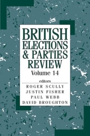 Cover of British Elections & Parties Review