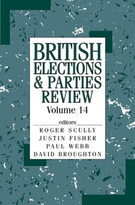 Book cover for British Elections & Parties Review