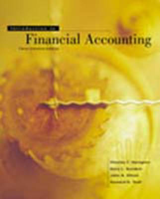 Book cover for Introduction to Financial Accounting, Canadian Edition