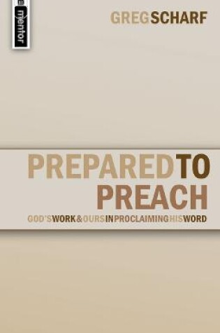 Cover of Prepared to Preach