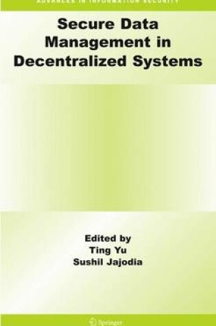 Cover of Secure Data Management in Decentralized Systems