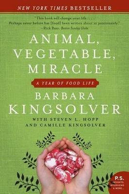 Book cover for Animal,Vegetable,Miracle