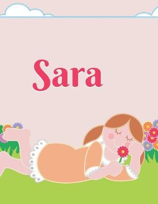 Book cover for Sara Personalized Sketchbook Journal Notebook