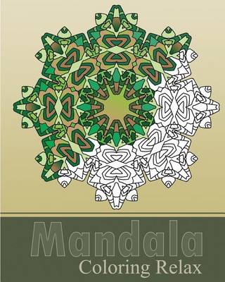 Book cover for Mandala Coloring Relax