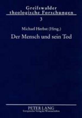 Cover of Der Mensch Und Sein Tod