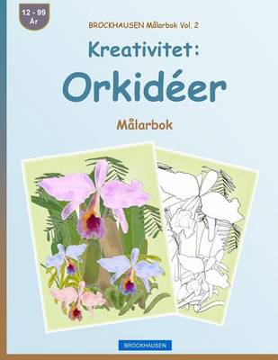 Book cover for BROCKHAUSEN Målarbok Vol. 2 - Kreativitet