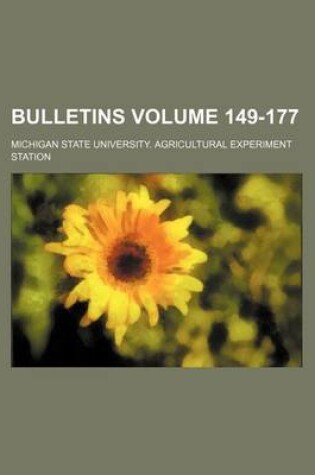 Cover of Bulletins Volume 149-177