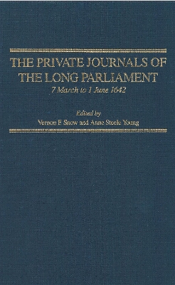 Book cover for The Private Journals of the Long Parliament, volume 2