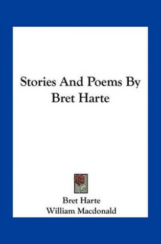 Cover of Stories and Poems by Bret Harte