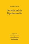 Book cover for Der Staat und die Eigentumsrechte