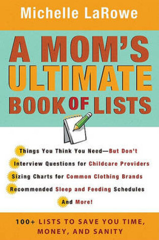 Cover of A Mom's Ultimate Book of Lists